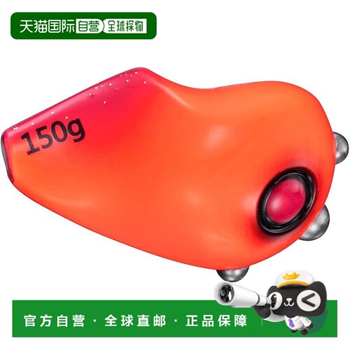 【日本直邮】达亿瓦路亚 紅牙电流破坏者Trinityβ头 80g 红牙橙