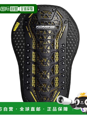 【日本直邮】KOMINE 摩托车用 CE2级背面内部保护器 黑色 L CE标2