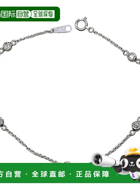 日本直邮(264510) 站钻石手链 0.14 克拉女士手链 4 月诞生石 K18