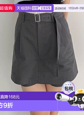 日本直邮MERCURYDUO 带腰带层叠迷你裙裤 ME2340EW025264 裙裤