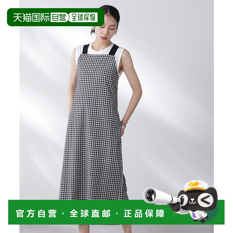 日本直邮NANO universe RITA ROW修身气质格纹