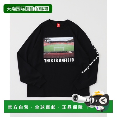 1h可退 日本直邮417 EDIFICE 男装 Liverpool FC联名安菲尔德印花