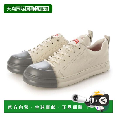 日本直邮CAMPER JUNCTION RUNNER 皮革运动鞋 小麦米色