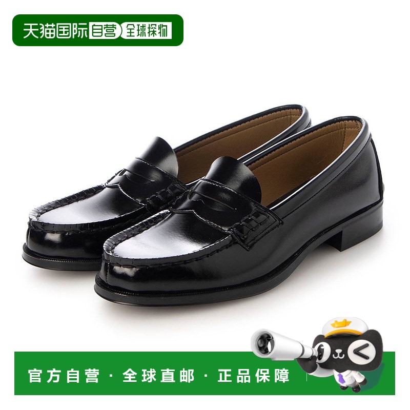 【日本直邮】Haruta女士礼服鞋黑色低帮皮革耐用休闲百搭潮流