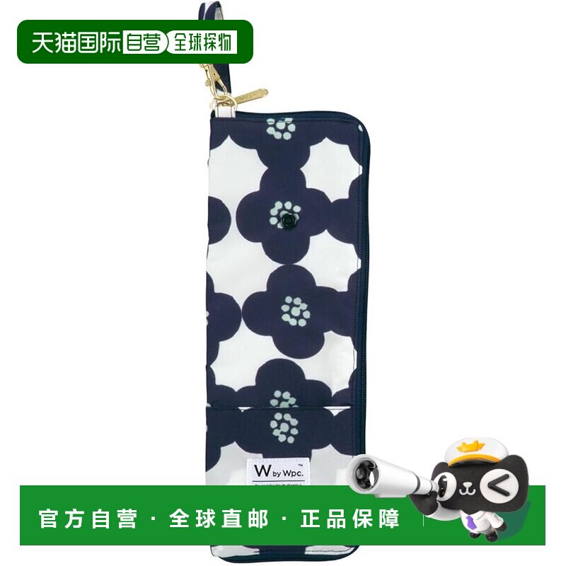 【日本直邮】[2025] Wpc. 图案雨伞套 山茶花 藏青色 W173-9088-2图片