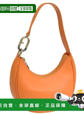 日本直邮FURLA 女士单肩包 Outlet 皮革 橙色 PRIMAVERA S 单肩包