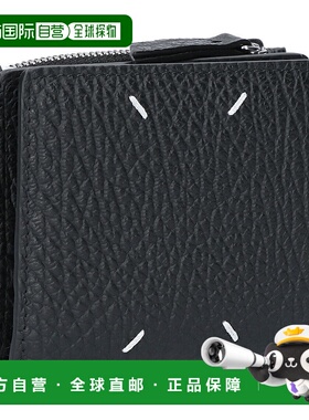 日本直邮Maison Margiela 双折钱包 SA1UI0023 P4455 T8013 黑色