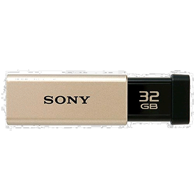 【日本直邮】Sony索尼USB记忆体USB3.032GB黄金色高速型USM32GTN