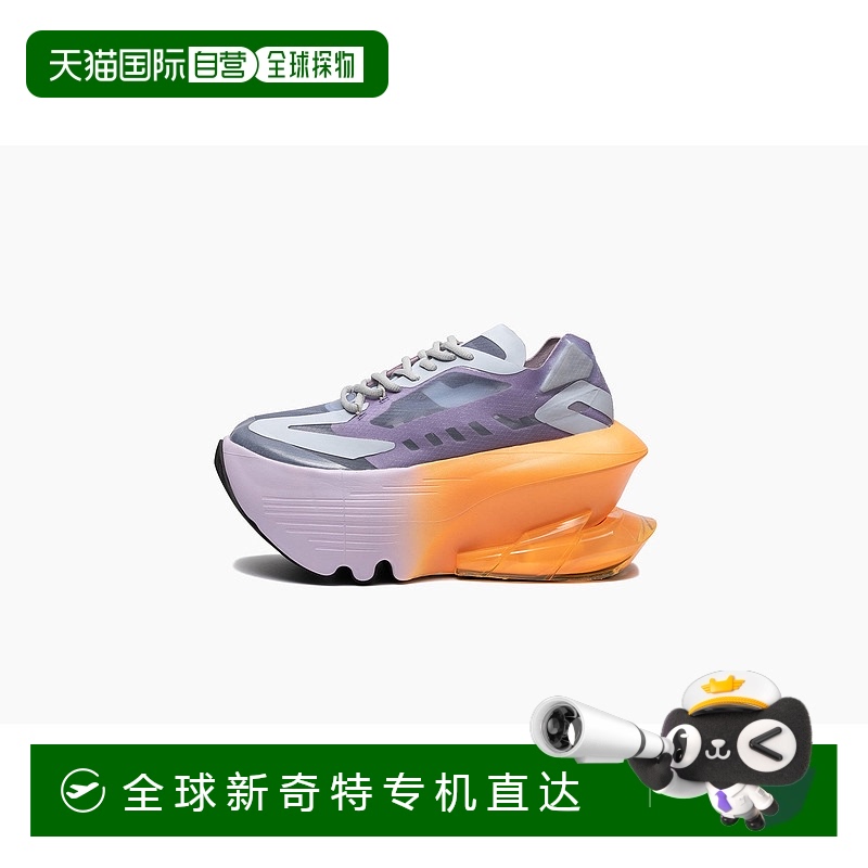 日潮跑腿grounds 情侣厚底气垫底系带运动鞋气泡鞋 JOGVISIONSHAD