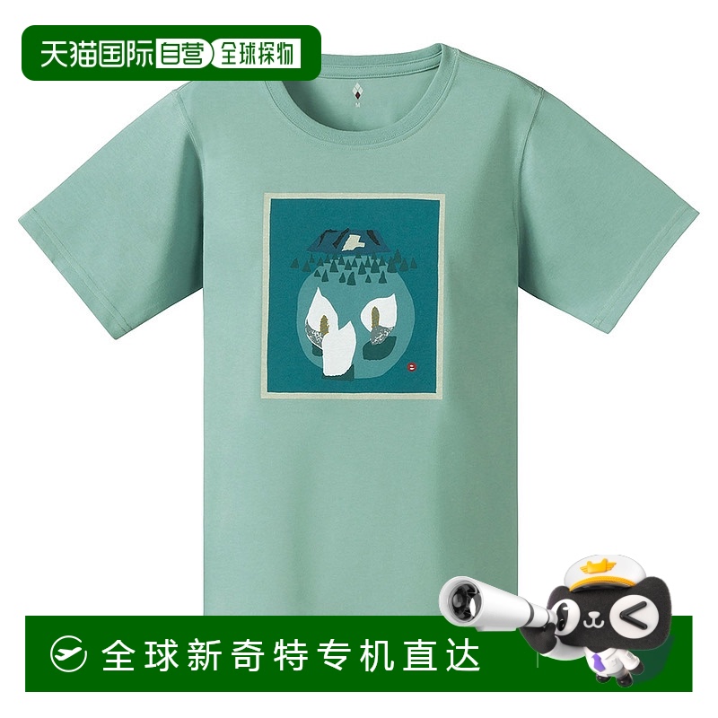 日潮跑腿Montbell蒙贝欧 儿童休闲卡通短袖T恤 LBL L 1114778
