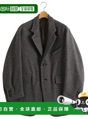 日本直邮URU 羊毛轻质粗花呢外套 25FWLT01[COR]