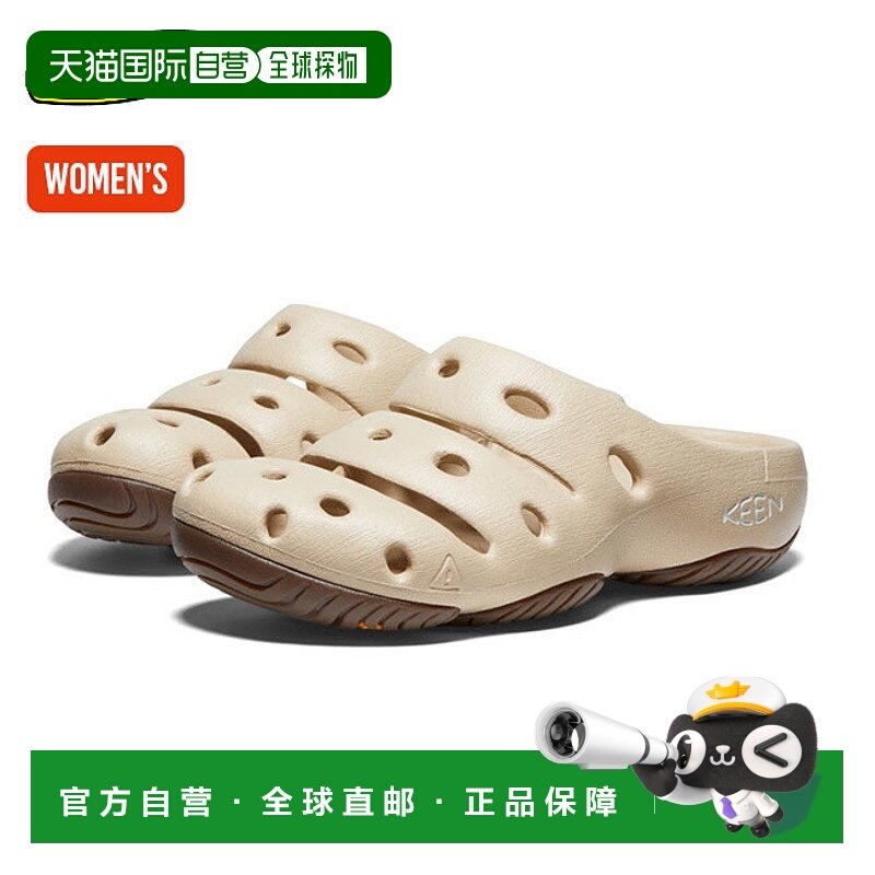 日本直邮KEEN YOGUI 女士凉鞋便鞋木屐沙滩凉鞋木屐鞋子时尚露营
