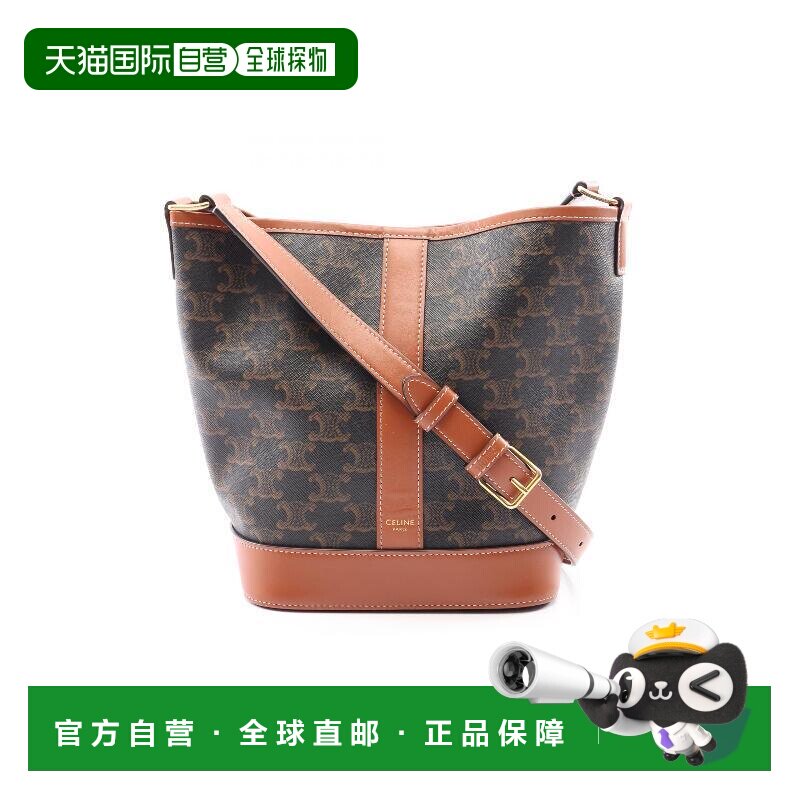 日本直邮中古二奢Celine赛琳女包A级95新Shoulder bag肩包斜挎包图片