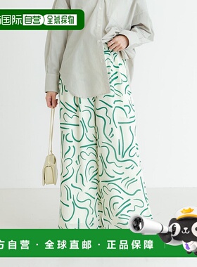 1h可退 日本直邮URBAN RESEARCH 女士绘画艺术印花休闲裤 URA424C