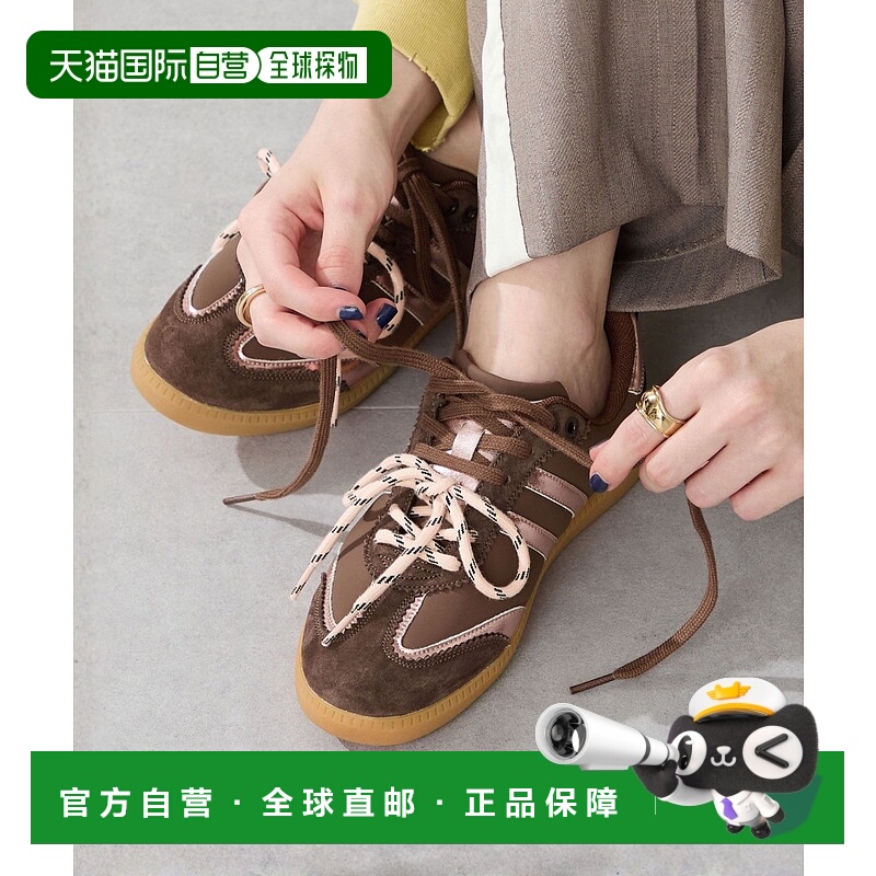 1h可退 日本直邮ORiental TRaffic 女士 双鞋带 德训 风格休闲鞋