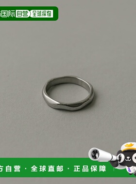 1h可退 日本直邮SMELLY 男士 Surgical Stainless 不对称切割戒指