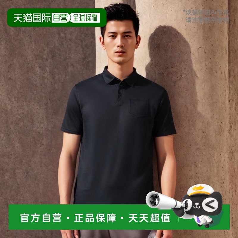 日本直邮Rawlings 男士短袖 Polo衫上衣运动装纽扣 Rawlings AST1