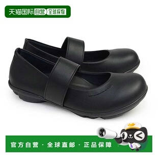 日本直邮Regetta 高跟鞋女士 TB109 纯色圆头易于行走单带鞋 Rege