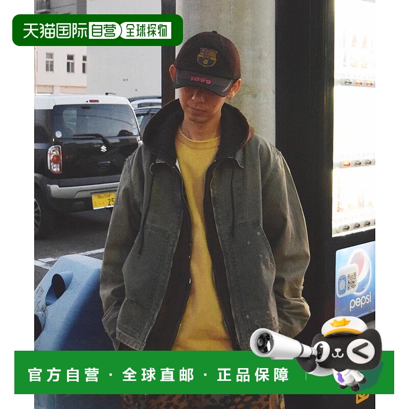 1h可退 日本直邮ANACHRONORM 男装 宽松版型 11号帆布 丹宁夹克