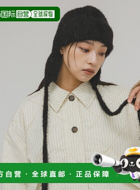 1h可退 日本直邮KBF 女装 飞行员针织帽 宽松设计  KBA72CA101