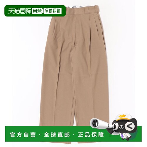 日本直邮Dickies TWO TUCK WIDE TAPERED 长裤 [D0029EU002858]