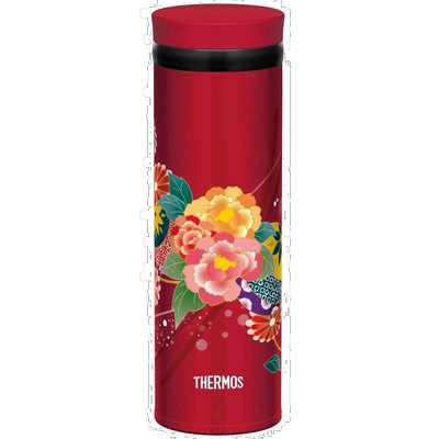 【日本直邮】膳魔师 真空隔热一键式水杯0.5L 牡丹 JNY-502 BTN