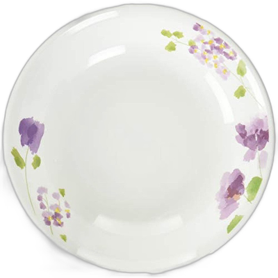 【日本直邮】corelle康宁 小深餐盘 紫花 J413-VM CP-9426