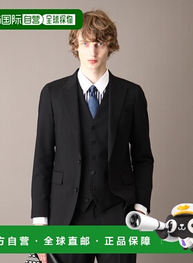 1h可退 日本直邮DRESSTERIOR男士Merino羊毛三件套西装 086410129