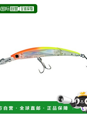 【日本直邮】Duel都路 路亚饵 水晶3D米诺 130mm 橙黄色 F1155 C5