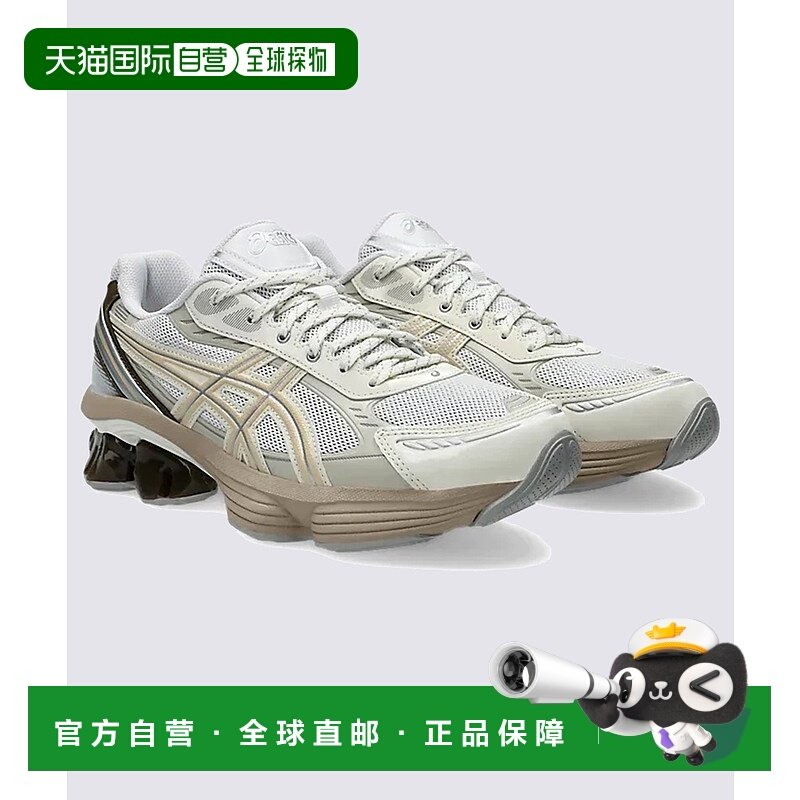 1h可退 日本直邮ASICS男装GEL-KINETIC FLUENT复古跑鞋合成皮革运