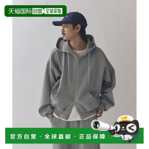 日本直邮Lui's男装宽松连帽拉链夹克 轻便舒适户外风 LUZ2061106A