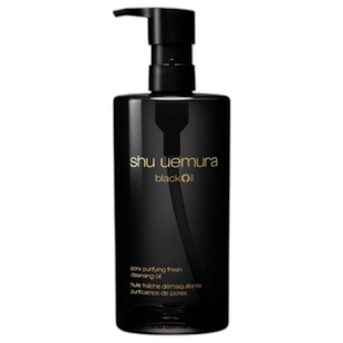 日潮跑腿SHUUEMURA植村秀黑油焕颜臻黑洁颜油卸妆油150ml/450ml