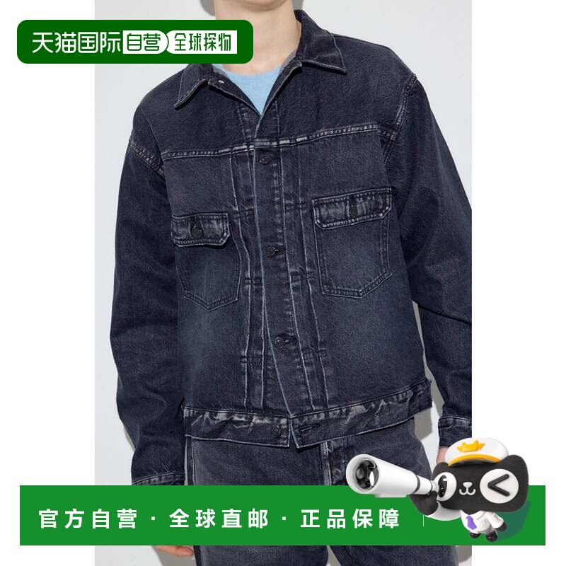 日本直邮MOUSSY 第二代牛仔夹克 黑色