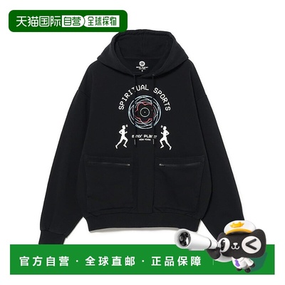 1h可退 日本直邮Minor Planet New York 男装 全棉宽松连帽衫 前l