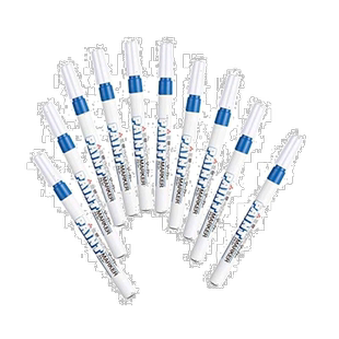 【日本直邮】Mitsubishi Pencil三菱铅笔 马克笔 细 蓝 10支装