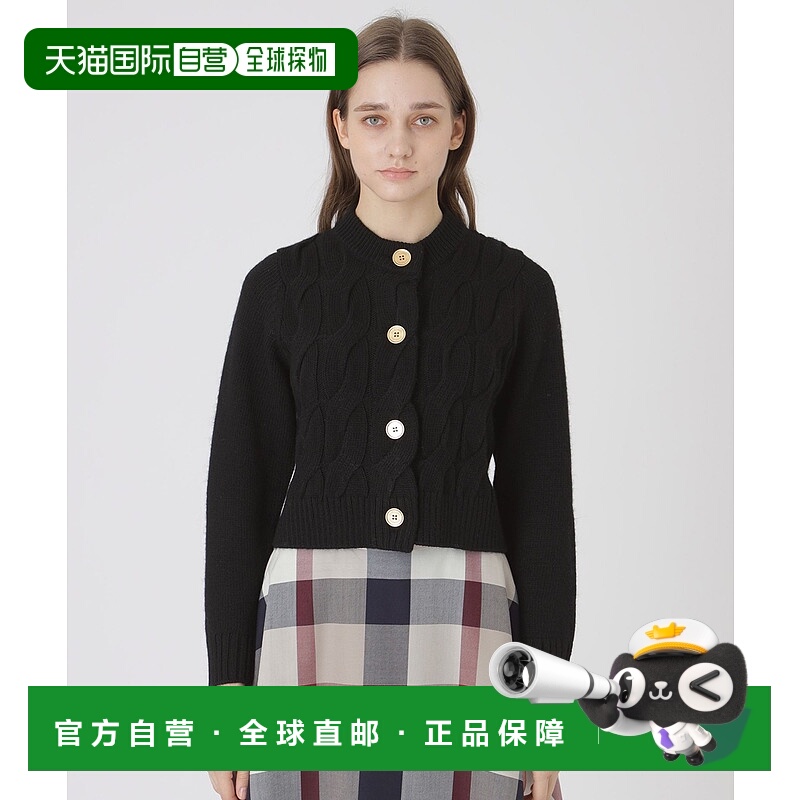 1h可退 日本直邮BLUE LABEL CRESTBRIDGE 女装 短款宽松 针织开衫