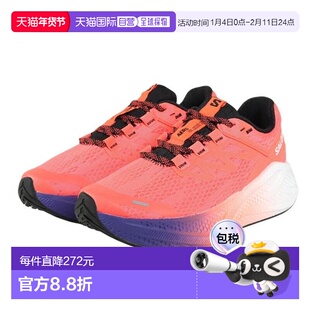 日本直邮SALOMON  Aero Glide 3 跑步鞋[L47976500] 鲑鱼粉色