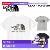 THE 日本直邮THE 迷彩徽标T 儿童短袖 T恤 NORTH FACE