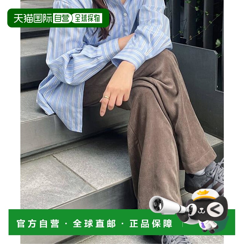 1h可退 日本直邮JOURNAL STANDARD 灯芯绒宽松长裤