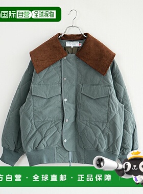 日本直邮[FPA08252U0004] F/CE. 可拆卸领子绗缝夹克女士外套