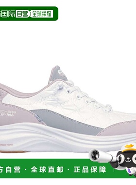 日本直邮Skechers 运动鞋 Contour Foam 白色/淡紫色 skj-150404-