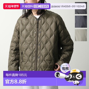 日本直邮TAION 男士短款羽绒服M65LSZBML-1SH风格双拉链内胆软壳