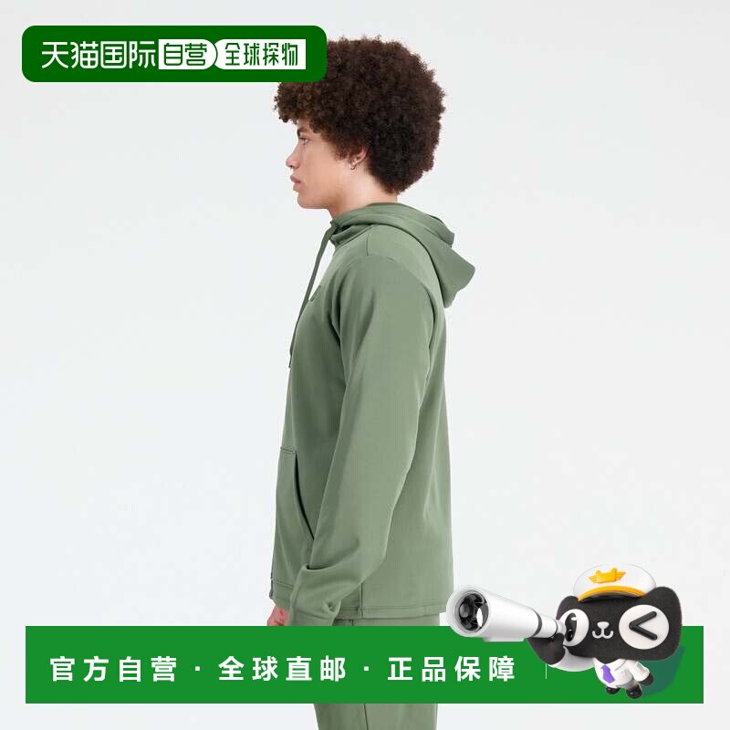 日本直邮New Balance Tenacity 摇粒绒全拉链连帽夹克 运动休闲外