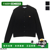 黑色 日本直邮MAISON 小 pw00506kt1006 p199 KITSUNE 女士开衫