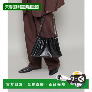 饰褶皱感 1h可退 链条装 女装 仿皮单肩包 日本直邮nano・universe