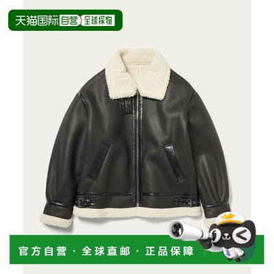 1h可退 日本直邮MONKEY TIME 男装 仿羊羔毛B-3夹克 半拉链宽松外