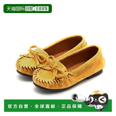 日本直邮menue 儿童休闲低跟平底流苏鞋 33640533一脚蹬