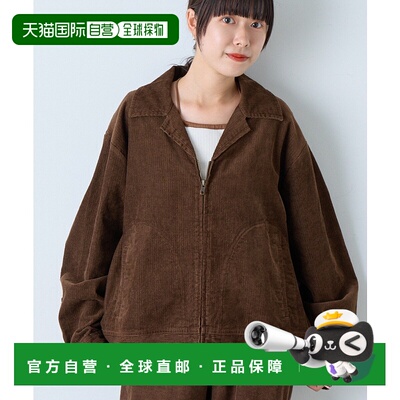 1h可退 日本直邮WHIMSIC 男女同款 全棉宽松FFA夹克 半拉链设计 K