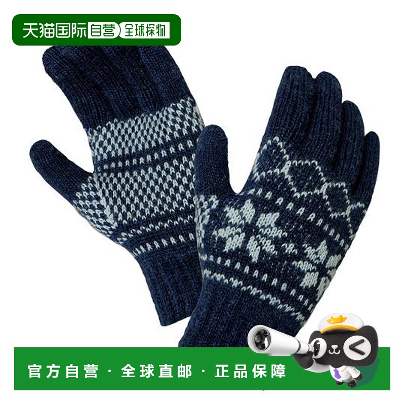 日本直邮montbell 羊毛编织手套 儿童