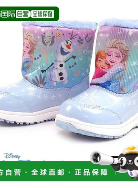 日本直邮迪士尼儿童靴子 DN WC051E 防水防寒防滑 Boa 靴来自 Fro